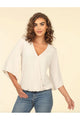 Catherine Blouse Blouses Veronica M Vanilla Extra Small 